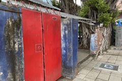 Striking Red Doors