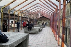 Rooftop art installation