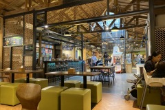 Building with a shop and dining area