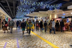 Underground mall that connects to other nearby Taipei landmarks