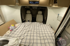 Kids bed converted from dining area