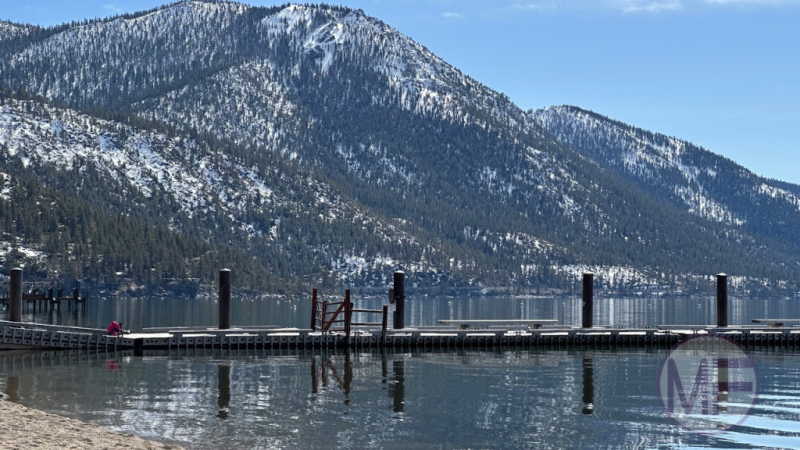 Hyatt Regency Lake Tahoe Private Beach Scenery