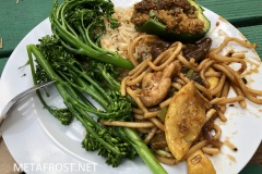 Sample of a dinner plate