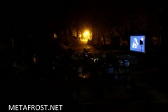 Outdoor movie night