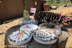 Camp crafts and boat race