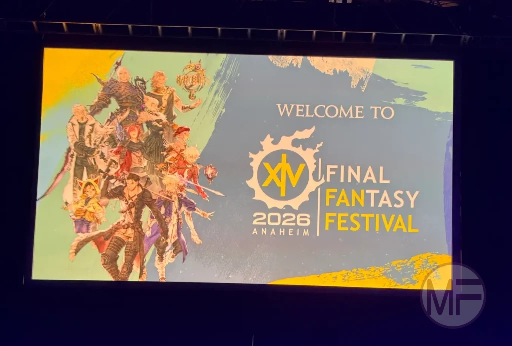 FFXIV 2026 Fanfest Anaheim - Waiting screen